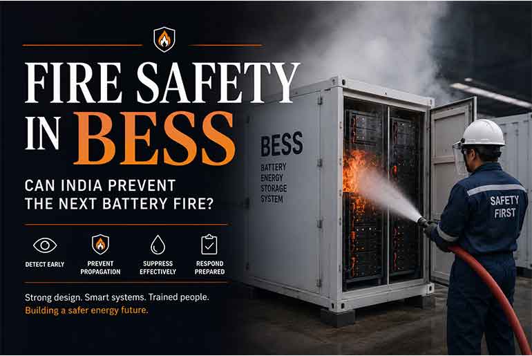 Fire Safety in BESS: Can India Prevent the Next Battery Fire?
