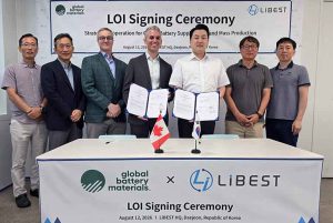 Global Battery Materials Signs LOI with LiBEST