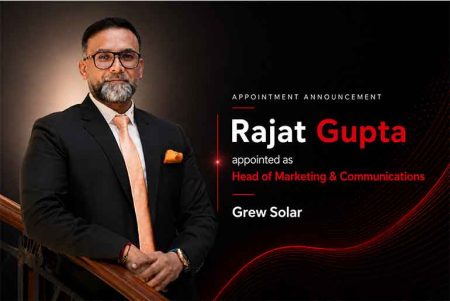Grew Solar Appoints Rajat Gupta
