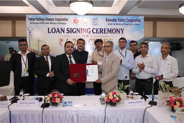 IRFC Signs Rs 4,200 Crore Loan Agreement With DVC IRFC Signs Rs 4,200 Crore Loan Agreement With DVC