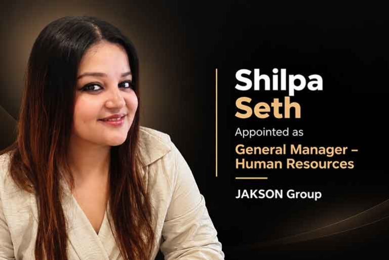 JAKSON Group Appoints Shilpa Seth as General Manager – Human Resources