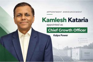 Kalpa Power Assigns Kamlesh Kataria as Chief Growth Officer Kalpa Power Assigns Kamlesh Kataria as Chief Growth Officer