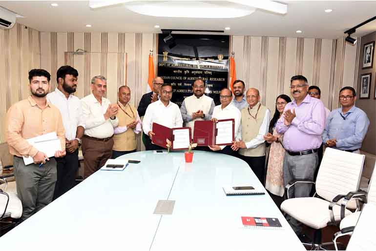 RECPDCL Signs MoA with ICAR to Solarise Rooftops of 76 Institutes Across India