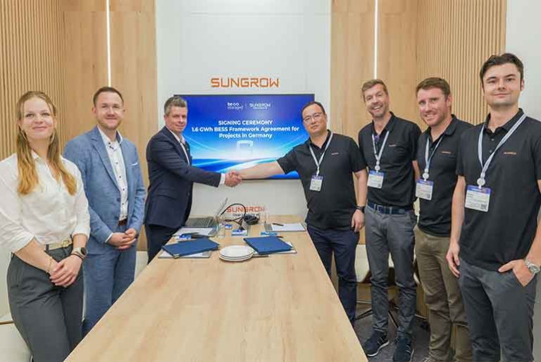Sungrow and be.storaged strengthen partnership for gigawatt-hour-scale battery storage projects