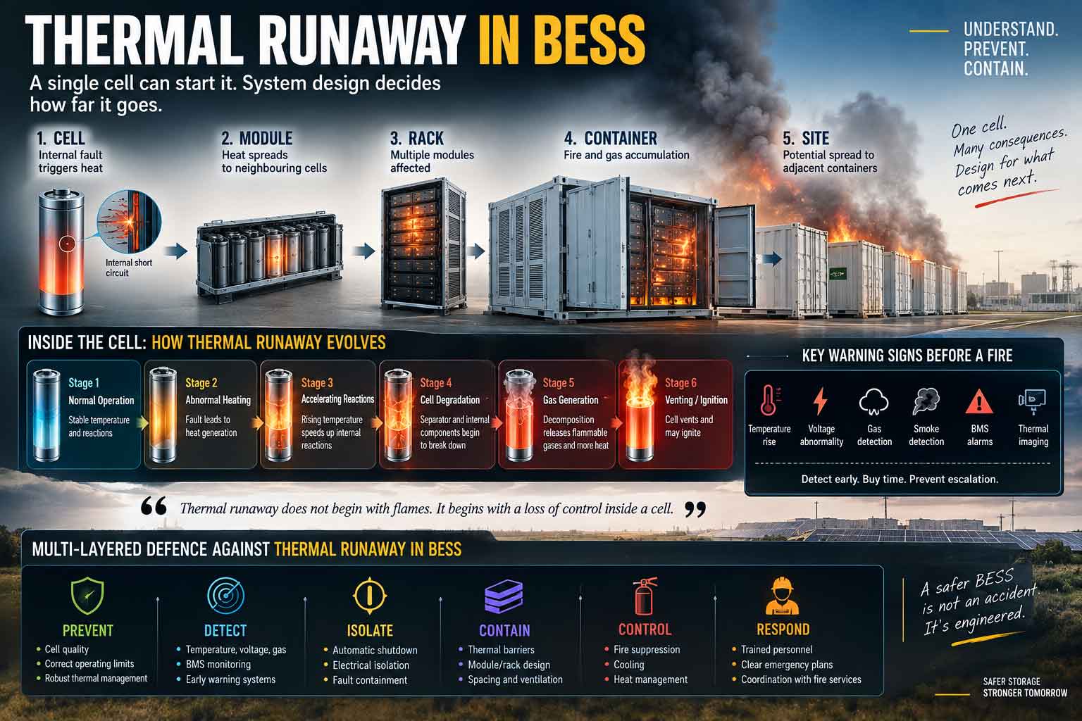 Thermal Runaway in BESS