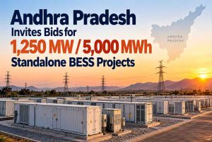 Andhra Pradesh Floats Tender for 1,250 MW / 5,000 MWh Standalone BESS Projects Andhra Pradesh Floats 1,250 MW / 5,000 MWh BESS Tender