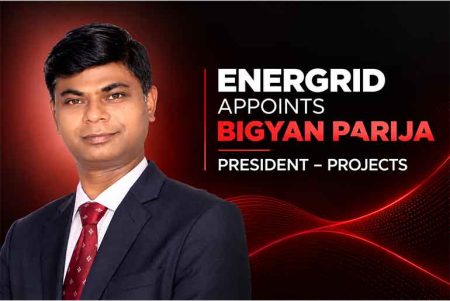 EnerGrid Appoints Bigyan Parija as President – Projects