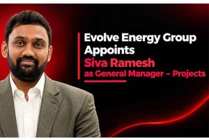 Evolve Energy Group Appoints Siva Ramesh as General Manager – Projects