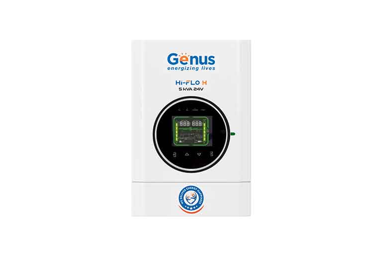 Genus Innovation Unveils Hi Flo Hybrid 2.5 kVA Solar Inverter at REI Expo 2026 Genus Innovation Unveils Hi Flo Hybrid 2.5 kVA Solar Inverter at REI Expo 2026