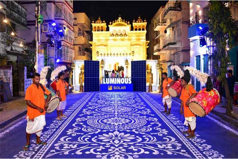 Luminous Solar Celebrates the Spirit of Durga Puja with ‘Alo’r Alpona’ Luminous Solar Celebrates the Spirit of Durga Puja with 'Alo’r Alpona'