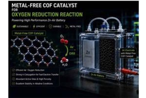 Indian Scientists Develop Metal-Free Catalyst for More Affordable Zinc-Air Batteries