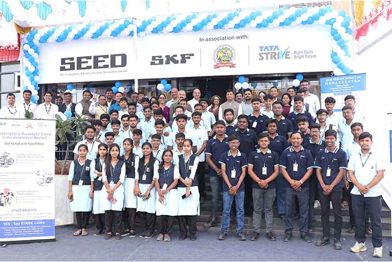 SKF India (Industrial) Opens First SEED Centre to Strengthen Manufacturing Skills SKF India (Industrial) Opens First SEED Centre to Strengthen Manufacturing Skills