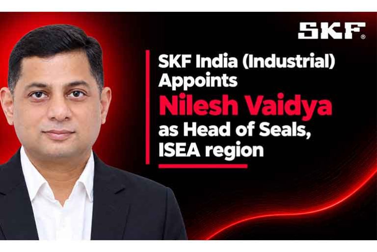 SKF India (Industrial) Appoints Nilesh Vaidya as Head of Seals, ISEA region SKF India (Industrial) Appoints Nilesh Vaidya as Head of Seals, ISEA region