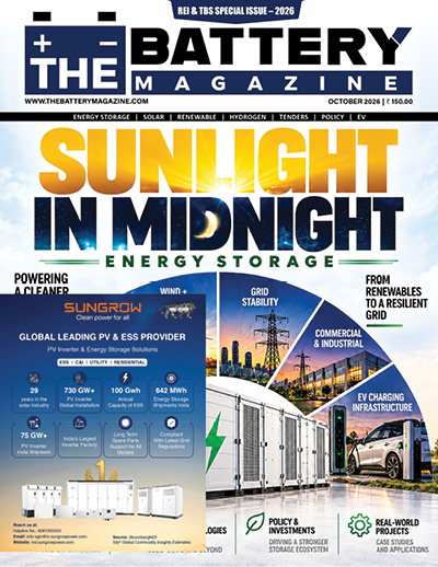 The Battery Magazine October Issue 2026 The Battery Magazine October Issue cover 2026