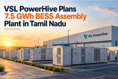 VSL PowerHive Plans 7.5 GWh BESS Assembly Plant in Tamil Nadu VSL PowerHive Plans 7.5 GWh BESS Assembly Plant in Tamil Nadu