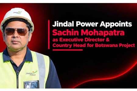 Jindal Power Appoints Sachin Mohapatra as Executive Director and Country Head for Botswana Project